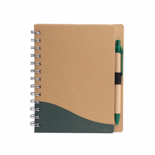 Caderno Ecológico com Caneta