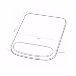 MOUSE PAD ERGONÔMICO
