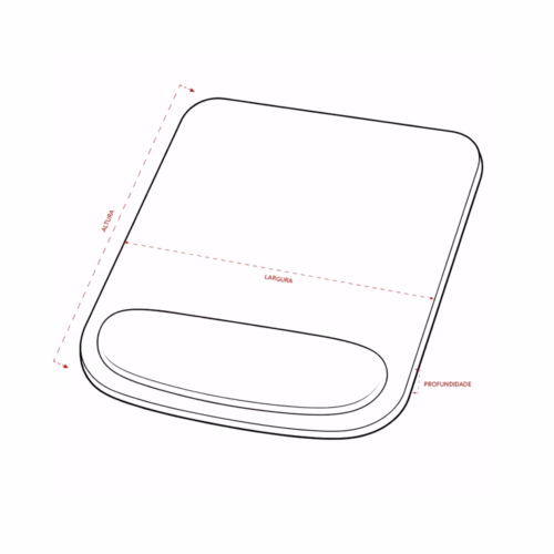 MOUSE PAD ERGONÔMICO