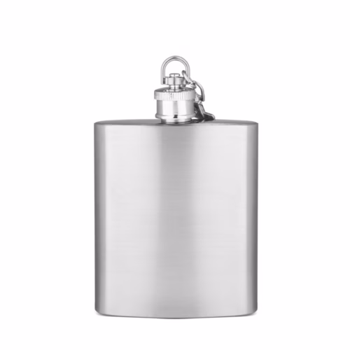Garrafa de Bolso MUSE M. 100 ml em Aço Inox