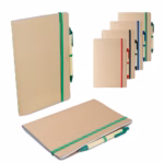 Kit Escritório Ecológico com Caderno e Caneta